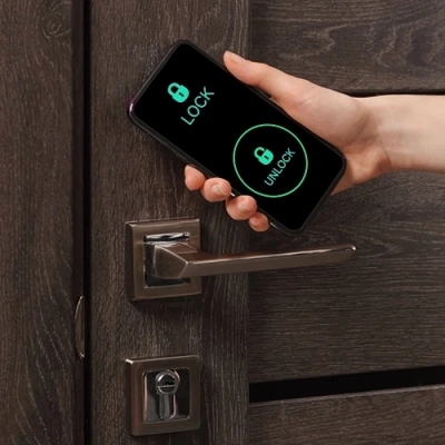 Huntington vivint connected smart lock